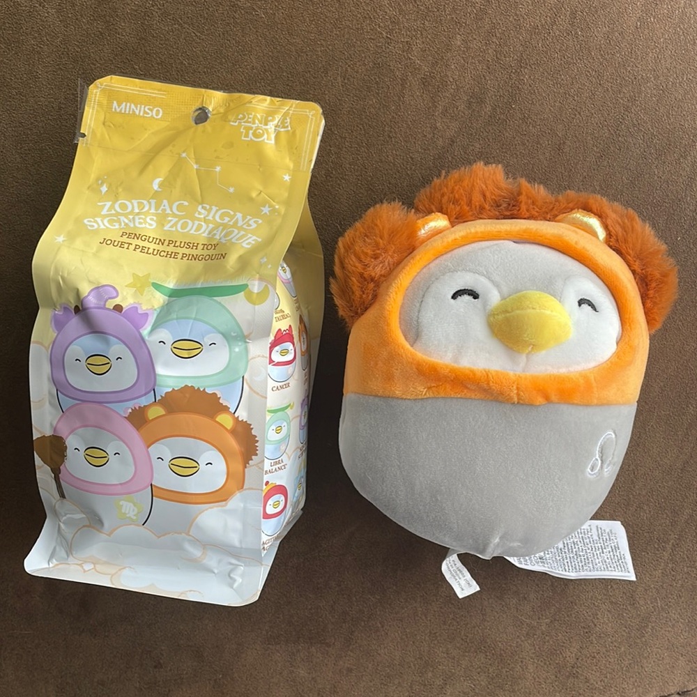 ♌️ Leo penguin stuffed animal
